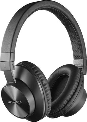 Insignia™ - Wireless Over-the-Ear Headphones - Black